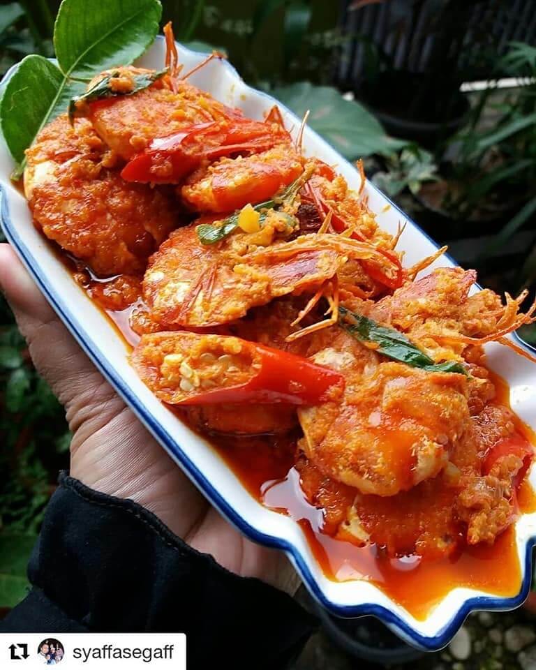 Resep Udang Saus Padang Paling Enak Ala Masakan Resto Seafood