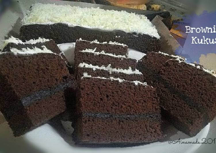  Resep  Brownies  Kukus  Ny  Liem  4 Telur  Resep  Brownies  